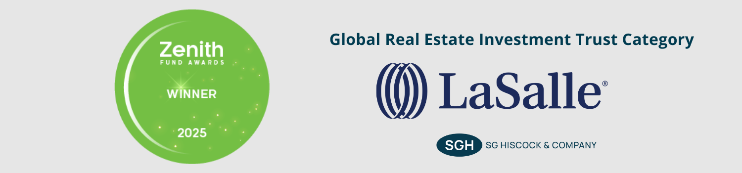 LaSalle and SGH win 2025 Zenith Fund Award